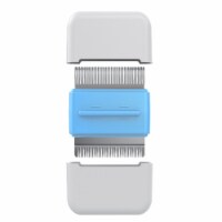 Pet Life Zipocket 2-in-1 Underake and Stainless Steel Travel Grooming Pet Comb