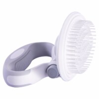 Pet Life Gyrater Swivel Travel Soft Grooming Pet Pin Brush