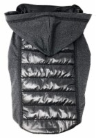 Pet Life Apex Lightweight Hybrid 4-Season Stretch and Quick-Dry Dog Coat w/ Pop out Hood