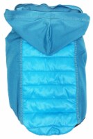 Pet Life Apex Lightweight Hybrid 4-Season Stretch and Quick-Dry Dog Coat w/ Pop out Hood
