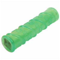 Pet Life Glow-Stick TPR and LED Lighting Squeak and Chew Dog Toy