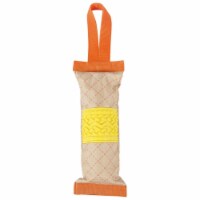 Pet Life Quash Water Bottle Inserting Nylon and Rubber Crackling Dog Toy
