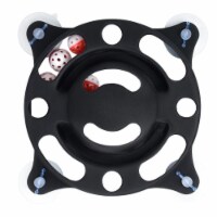Sticky-Swipe' Interactive Suction Cup Kitty Cat Toy - One Size / Black
