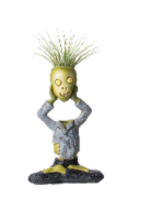 LiveTrends Namaste Dead Potted Plant Perspective: Main