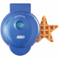 Dash 4 In. Snowflake Mini Waffle Maker DMF001BM, 1 - Fry's Food Stores