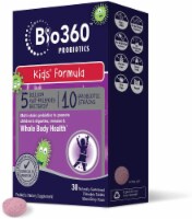 Bio360 Mixed Berry Kid's Probiotic Chewable Tablets