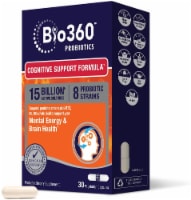 Bio360™ Cognitive Support Formula Probiotic Supplement Capsules