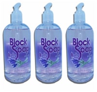 BlockSoap Crescent Beach Lavender Fragrance Liquid Hand Soap 3 Count