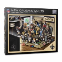 YouTheFan 2502120 18 x 24 in. NFL New Orleans Saints Purebred Fans Puzzle, Multi Color - A Re