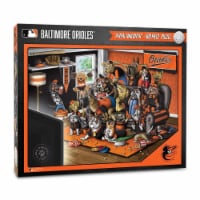YouTheFan 2502243 18 x 24 in. MLB Baltimore Orioles Purebred Fans Puzzle, Multi Color - A Rea