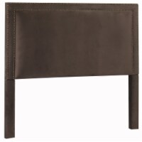 Leffler Home Brookside Queen Upholstered Headboard In Night Party Chocolate