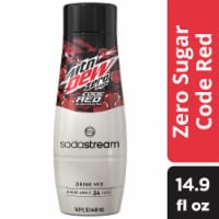 SodaStream® Mtn Dew Code Red Zero Sugar Drink Mix Perspective: Main