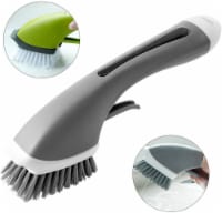 HANDHELD SOAP DISPENSER BRUSH FOR CLEANING WASHING DISH PLATE