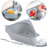Sink Basket Triangular Multifunctional Drain Shelf Sink Storage Rack Drainer
