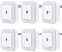 LED SENSOR NIGHT SLEEP WALK SECURITY ALERT LIGHT FOR HOME OFFICE BATHROOM KITCHEN - 6 PKS Perspective: Main