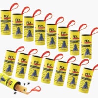 Fly Catcher Trap, Fly Trap, Fly Bait, Fly Paper Ribbon, Sticky Fly Ribbons, Fly Paper -32 Pks