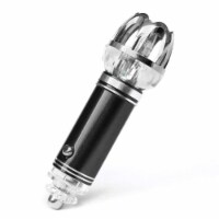 CAR AIR PURIFIER IONIZER CLEANER REFRESHER PLUGS INTO CIGARETTE  LIGHTER -BLACK