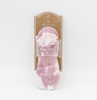 Oak and Reed Tie Dye Yoga Socks, Mauve M/L