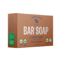 Hand In Hand Almond Creme Bar Soap Perspective: Main