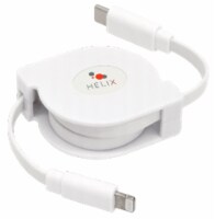 Helix Retractable USB-C To Lightning Cable Perspective: Main