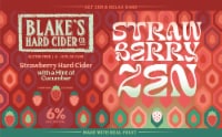 Blake's Hard Cider Co Strawberry Zen Hard Cider Perspective: Main