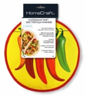 HomeCraft™ Microwave Soft-Side Tortilla Warmer Perspective: Main