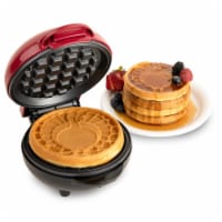 Dash Mini Maker Waffle Iron - Red, 1 ct - King Soopers