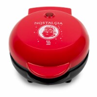 Nostalgia My Mini Santa Red Waffle Maker Perspective: Main