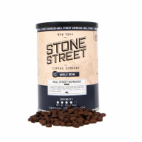 Wall Street Espresso Blend Medium Dark Roast 100% Arabica Ground Coffee | Whole Bean