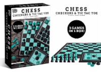 Anker Play Chess Checkers & Tic Tac Toe Classic Board Games Perspective: Main