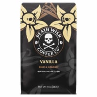 Death Wish Coffee Co® Organic and Fair Trade Vanilla Flavored Ground Coffee Perspective: Main