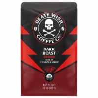 Death Wish Coffee Co.® Dark Roast Organic Ground Coffee Perspective: Main