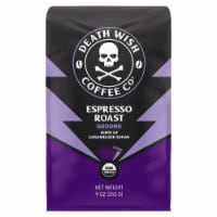Death Wish Coffee Co.® Espresso Roast Organic Ground Coffee Perspective: Main