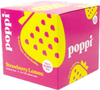 Poppi™ Strawberry Lemon Prebiotic Soda Cans