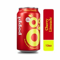 Poppi Cherry Limeade Prebiotic Soda Can Perspective: Main