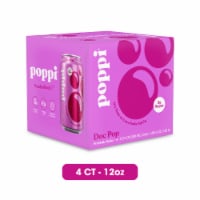 Poppi Doc Pop Prebiotic Soda Cans Perspective: Main