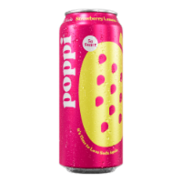 Poppi® Prebiotic Strawberry Lemon Soda Perspective: Main