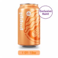 Poppi Orange Cream Prebiotic Soda Can Perspective: Main