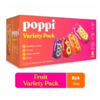 Poppi Variety Pack Prebiotic Soda Cans Perspective: Main