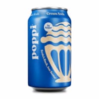 Poppi® Prebiotic Cream Soda Can Perspective: Main
