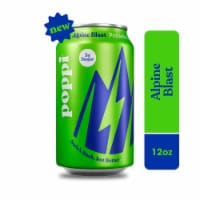 Poppi Alpine Blast Prebiotic Soda Can Perspective: Main