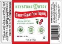 Keystone Pantry Cherry Sugar-Free Topping