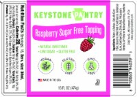 Keystone Pantry Raspberry Flavored Topping