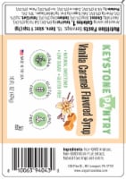 Keystone Pantry Vanilla Caramel Flavored Syrup 1 pint bottle
