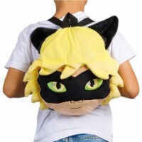 Miraculous Cat Nior Plush School Backpack 12 Playable Pillow Figure PMI International
