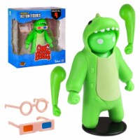 Gang Beasts Green Dinosaur Costume Kigurumi Game Fighter Character Figure PMI International