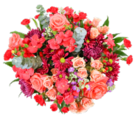Valentine's Day Key to My Heart Fresh Flowers Bouquet Perspective: Main