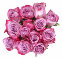Fresh Lavender Roses – Dozen Bunch Perspective: Main
