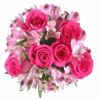 Sweet Pink Fresh Flower Bouquet Perspective: Main