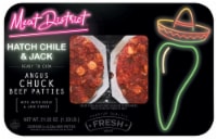Meat District Hatch Chili & Jack Angus Beef Patties Perspective: Main
